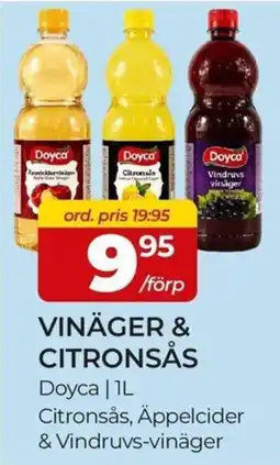 Matrix Butikerna Doyca vinäger & citronsås erbjuda