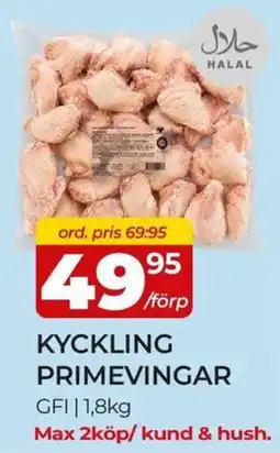 Matrix Butikerna Kyckling primevingar erbjuda