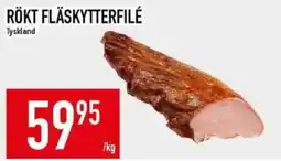Matdax Rökt fläskytterfilé erbjuda