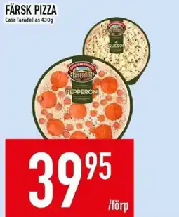 Matdax Casa Taradellas Färsk Pizza erbjuda
