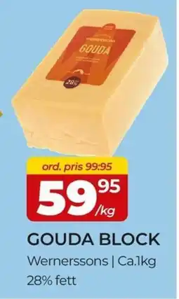 Matrix Butikerna Wernerssons Gouda Block erbjuda
