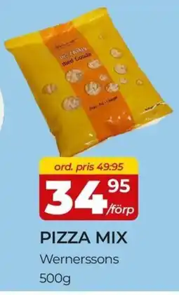 Matrix Butikerna Wernerssons pizza mix erbjuda