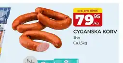 Matrix Butikerna Cyganska korv erbjuda