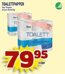 Matdax Fixa toalettpapper erbjuda
