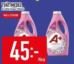 Matdax A+ tvättmedel wild flower erbjuda