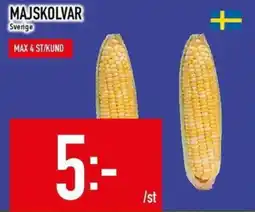 Matdax Majskolvar erbjuda