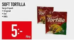 Matdax Sanjo soft tortilla erbjuda