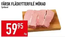 Matdax Färsk fläskytterfilé mörad erbjuda