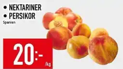 Matdax Nektariner persikor erbjuda