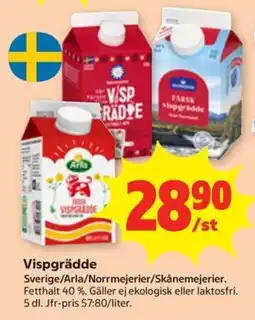Stora Coop Vispgrädde erbjuda