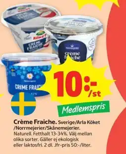 Stora Coop Crème Fraiche erbjuda