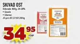 Matdax Eldorado skivad ost erbjuda