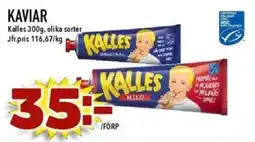 Matdax Kalles kaviar erbjuda