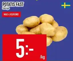 Matdax Potatis fast erbjuda