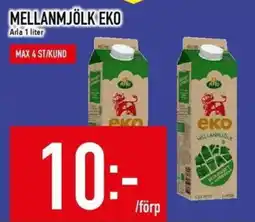 Matdax Arla mellanmjölk erbjuda