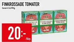 Matdax Garant finkrossade tomater erbjuda