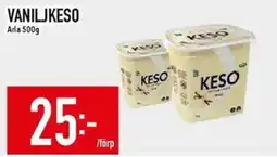 Matdax Arla vaniljkeso erbjuda
