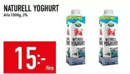 Matdax Arla naturell yoghurt erbjuda