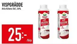 Matdax Arla Kökets vispgrädde erbjuda