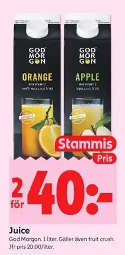 ICA Kvantum God Morgen juice erbjuda