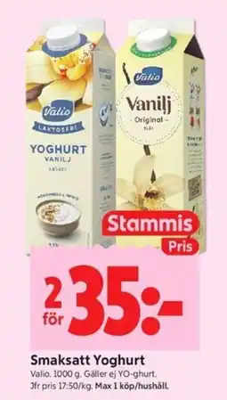 ICA Kvantum Valio Smaksatt Yoghurt erbjuda