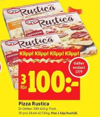 Dr Oetker Pizza Rustica