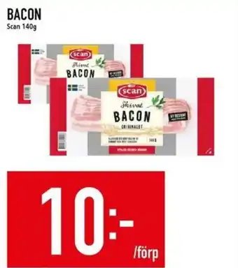 Matdax Scan bacon erbjuda