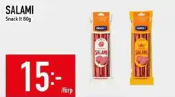 Matdax Snack It salami erbjuda