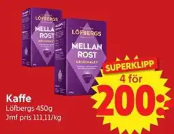 Nya Pulsen Löfbergs kaffe mellanrost originalet erbjuda