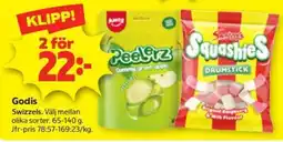 Stora Coop Swizzels squashies drumstick erbjuda