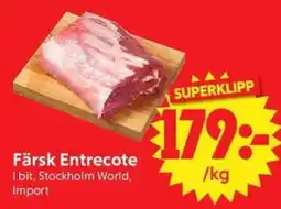 Nya Pulsen Färsk Entrecote erbjuda