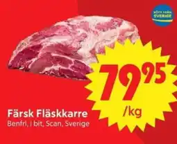 Nya Pulsen Färsk Fläskkarre erbjuda