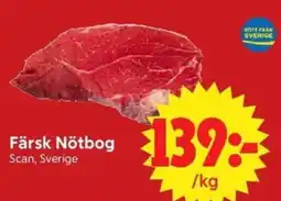 Nya Pulsen Färsk Nötbog erbjuda