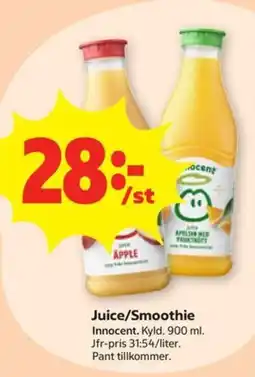 Stora Coop Innocent Juice/Smoothie erbjuda