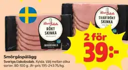 Stora Coop Jakobsdals smörgåspålegg erbjuda