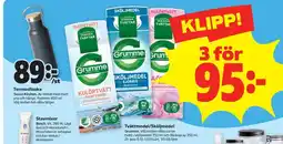 Stora Coop Grumme tvättmedel/sköljmedel erbjuda