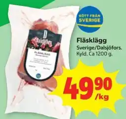 Stora Coop D Fläsklägg erbjuda