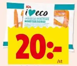 ICA Kvantum Ica eco monster över rice erbjuda