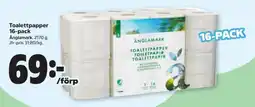 Stora Coop Ånglamark toalettpapper erbjuda