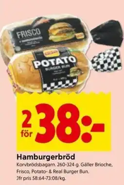 ICA Kvantum Hamburgerbröd erbjuda