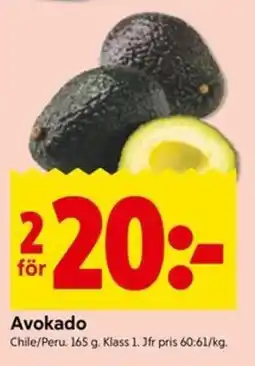 ICA Kvantum Avokado erbjuda