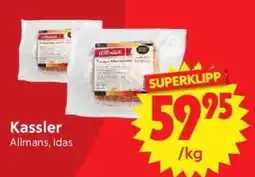 Nya Pulsen Kassler Allmans Idas erbjuda