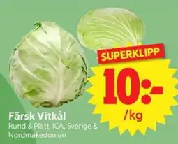Nya Pulsen Färsk Vitkål erbjuda