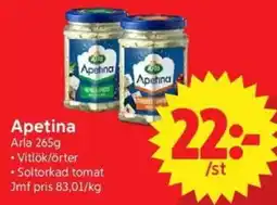 Nya Pulsen Arla Apetina erbjuda
