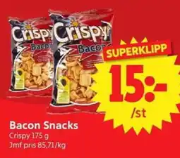 Nya Pulsen Crispy Bacon Snacks erbjuda