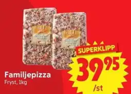 Nya Pulsen Familjepizza erbjuda