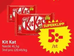 Nya Pulsen Kit Kat erbjuda