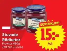 Nya Pulsen Provitus Stuvade Rödbetor erbjuda