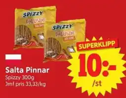 Nya Pulsen Salta Pinnar erbjuda