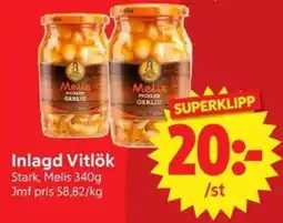 Nya Pulsen Melis Inlagd Vitlök erbjuda